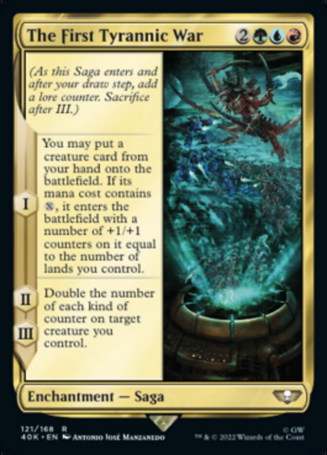 The First Tyrannic War - [Surge Foil] Warhammer 40,000 Commander (40K)