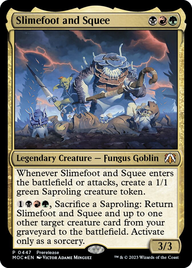 Slimefoot and Squee - [Promo] March of the Machine Commander (MOC)
