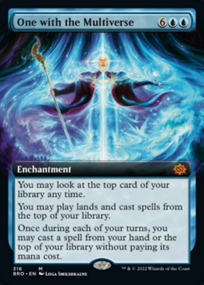 One with the Multiverse - [Foil, Extended Art] The Brothers' War (BRO)