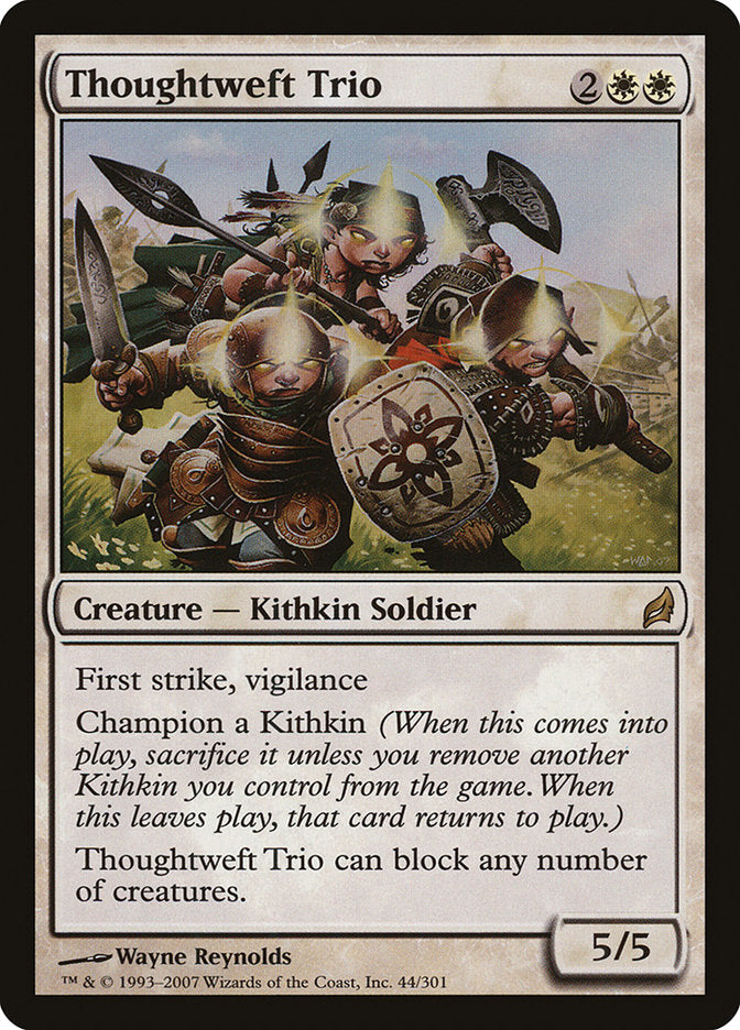 Thoughtweft Trio - [Foil] Lorwyn (LRW)