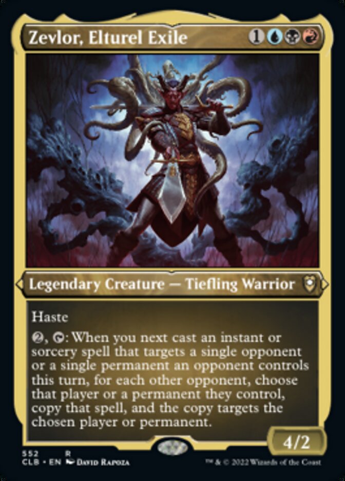 Zevlor, Elturel Exile - [Etched Foil] Commander Legends: Battle for Baldur's Gate (CLB)