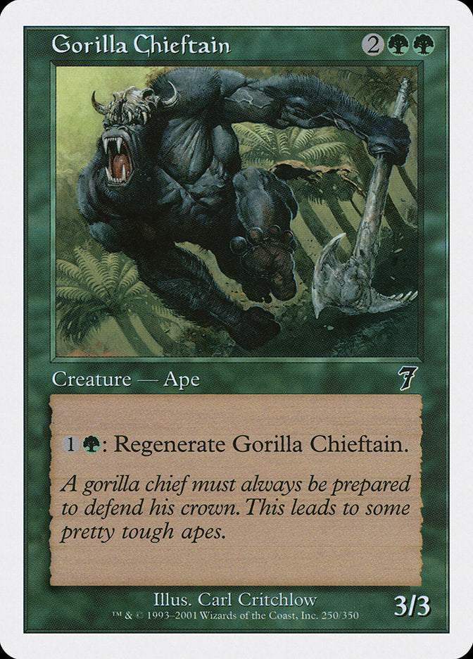 Gorilla Chieftain - Seventh Edition (7ED)