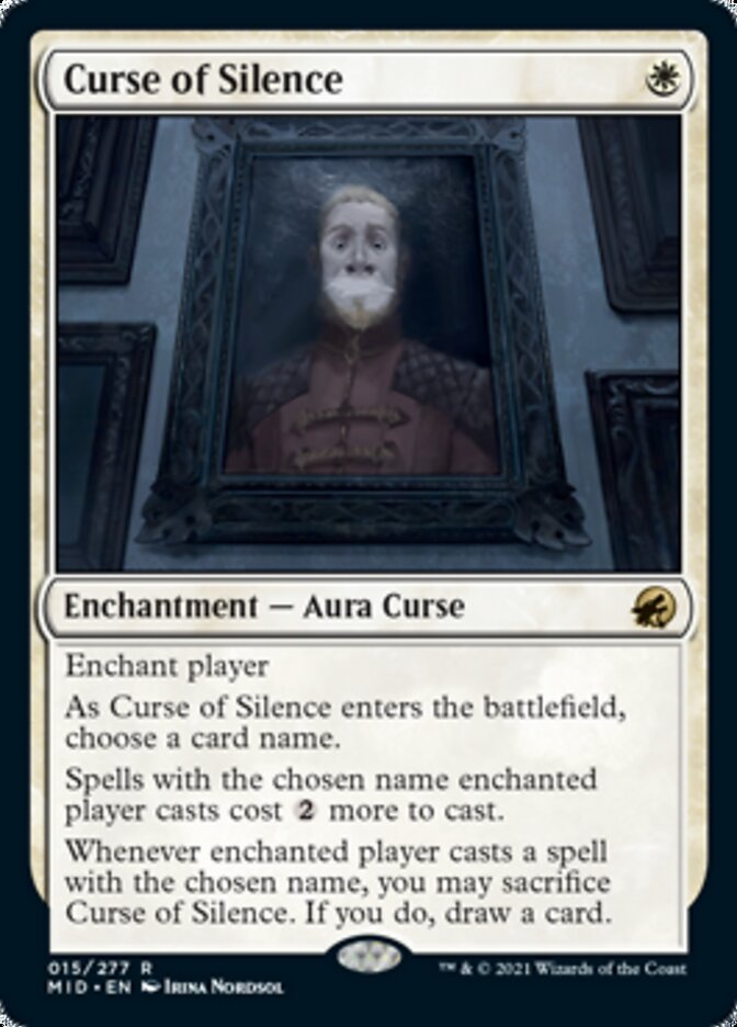 Curse of Silence - [Foil] Innistrad: Midnight Hunt (MID)
