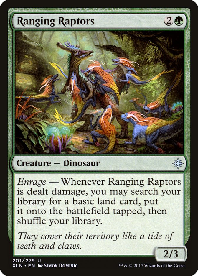 Ranging Raptors - Ixalan (XLN)