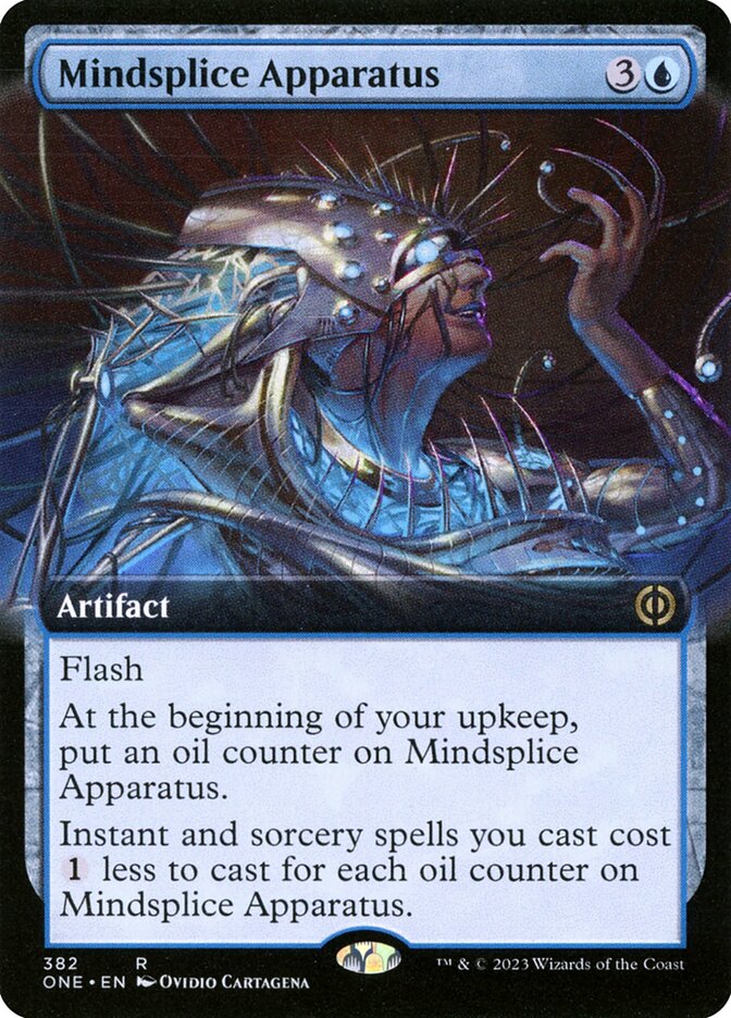 Mindsplice Apparatus - [Foil, Extended Art] Phyrexia: All Will Be One (ONE)