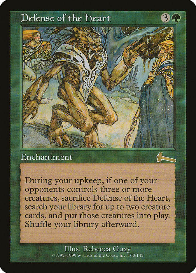 Defense of the Heart - [Foil] Urza's Legacy (ULG)