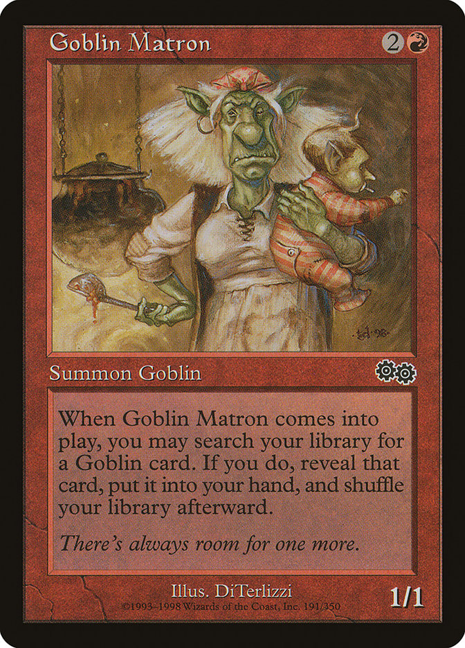 Goblin Matron - [Retro Frame] Urza's Saga (USG)