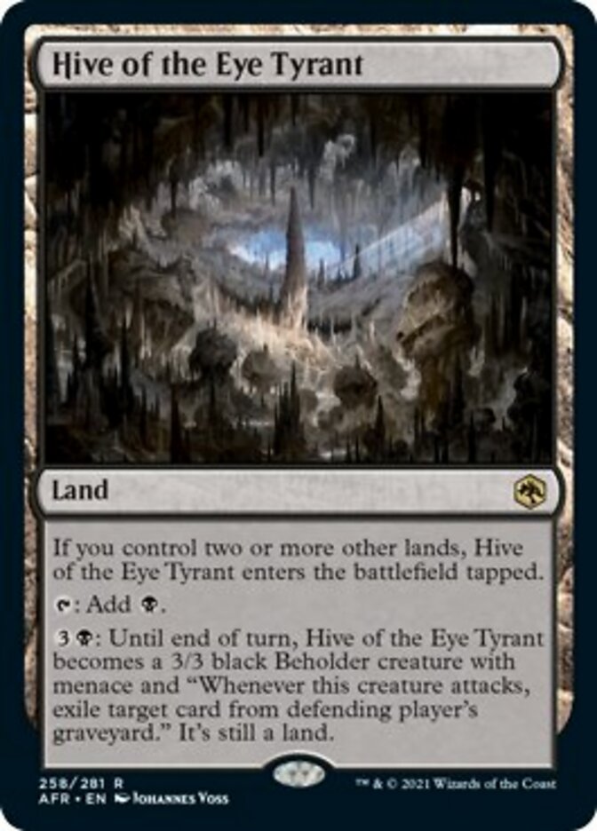 Hive of the Eye Tyrant - Adventures in the Forgotten Realms (AFR)