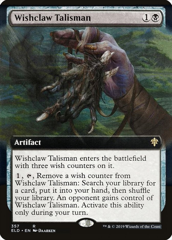 Wishclaw Talisman - [Foil, Extended Art] Throne of Eldraine (ELD)