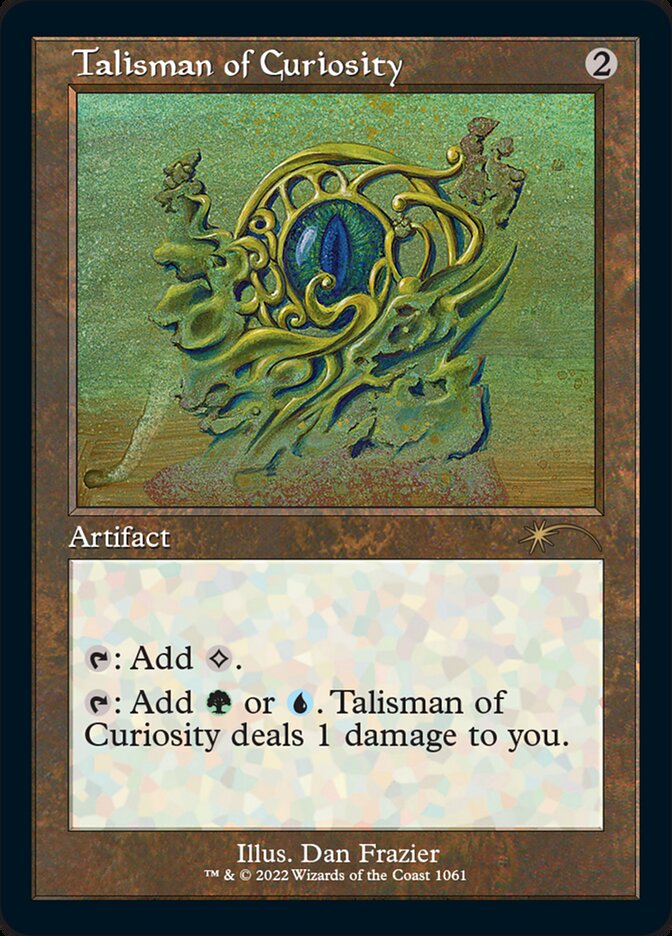 Talisman of Curiosity (1061) - [Etched Foil] Secret Lair Drop (SLD)