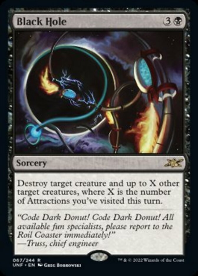 Black Hole - [Foil] Unfinity (UNF)