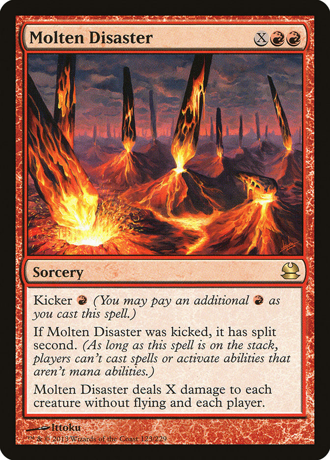 Molten Disaster - [Foil] Modern Masters (MMA)