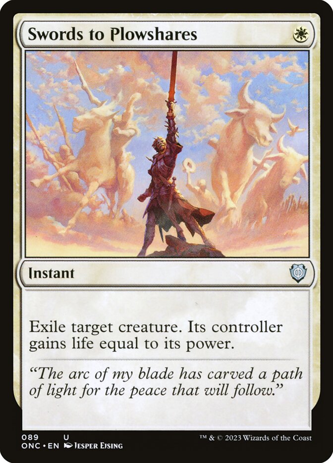 Swords to Plowshares - Phyrexia: All Will Be One Commander (ONC)