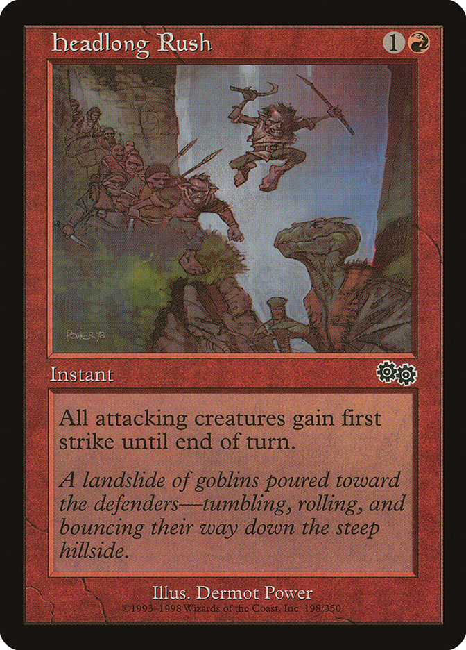 Headlong Rush - [Retro Frame] Urza's Saga (USG)