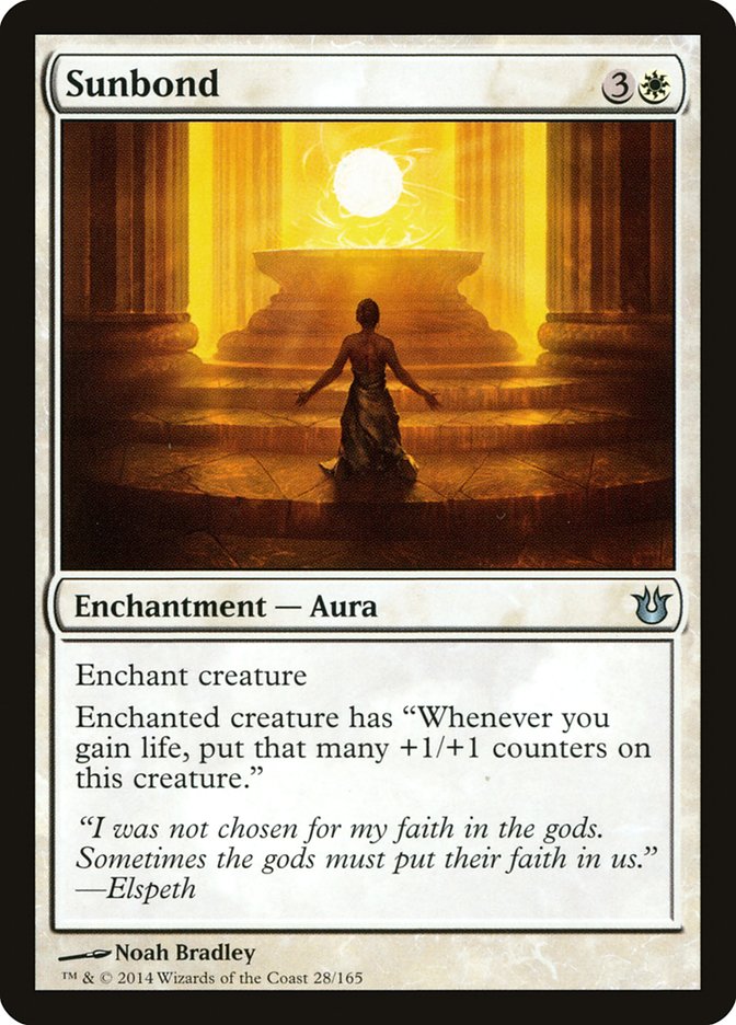 Sunbond - [Foil] Born of the Gods (BNG)