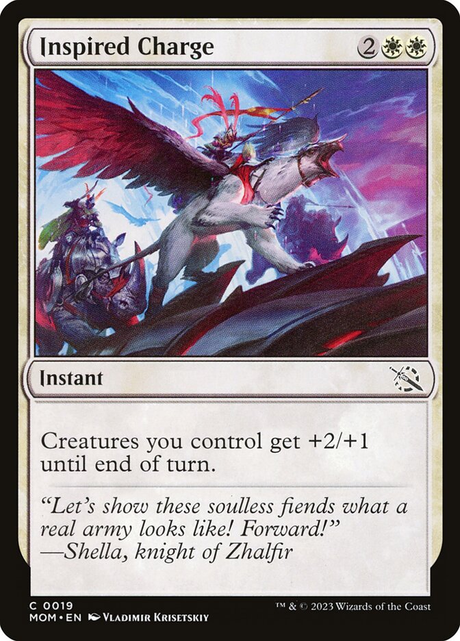Inspired Charge - [Foil] March of the Machine (MOM)