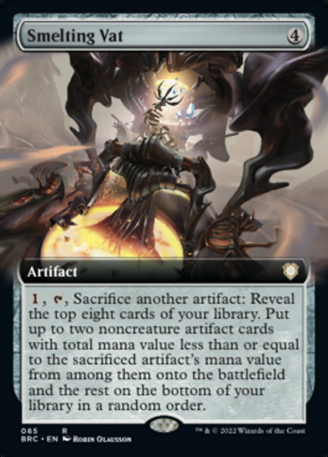 Smelting Vat - [Foil, Extended Art] The Brothers' War Commander (BRC)