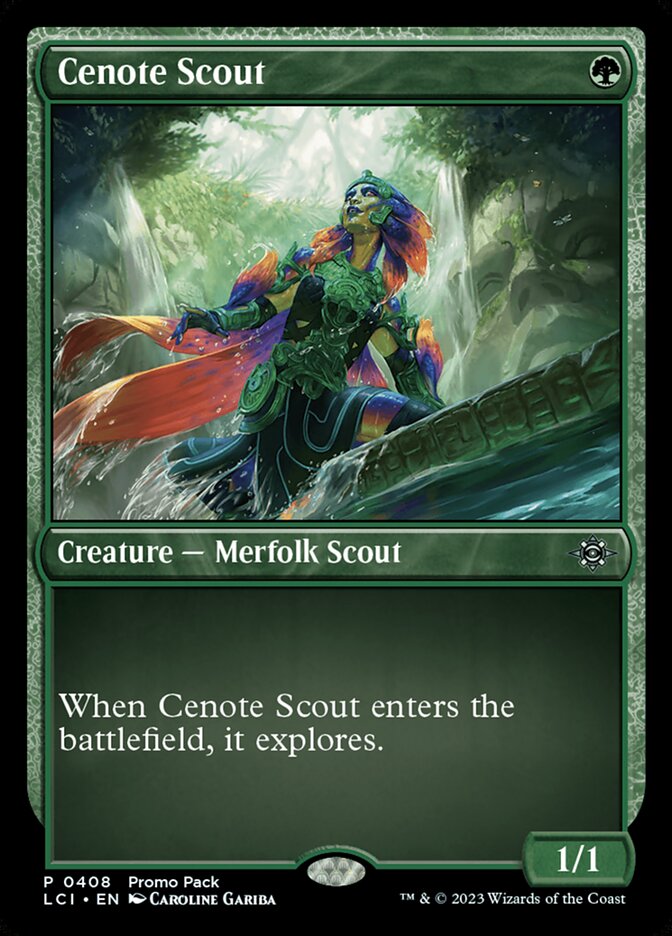 Cenote Scout - [Foil, Promo] The Lost Caverns of Ixalan (LCI)
