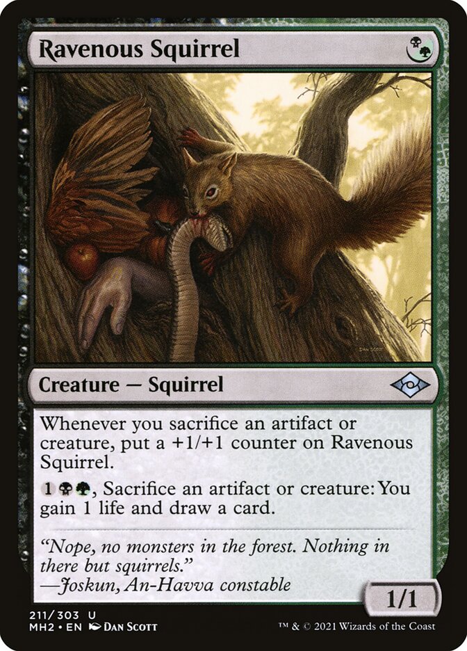 Ravenous Squirrel - Modern Horizons 2 (MH2)