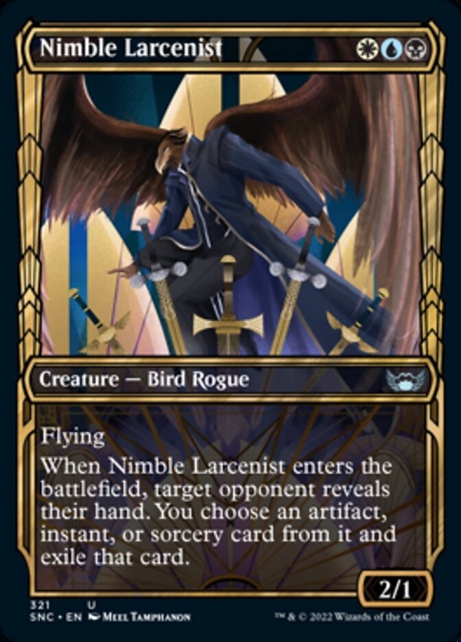Nimble Larcenist - [Foil, Showcase] Streets of New Capenna (SNC)