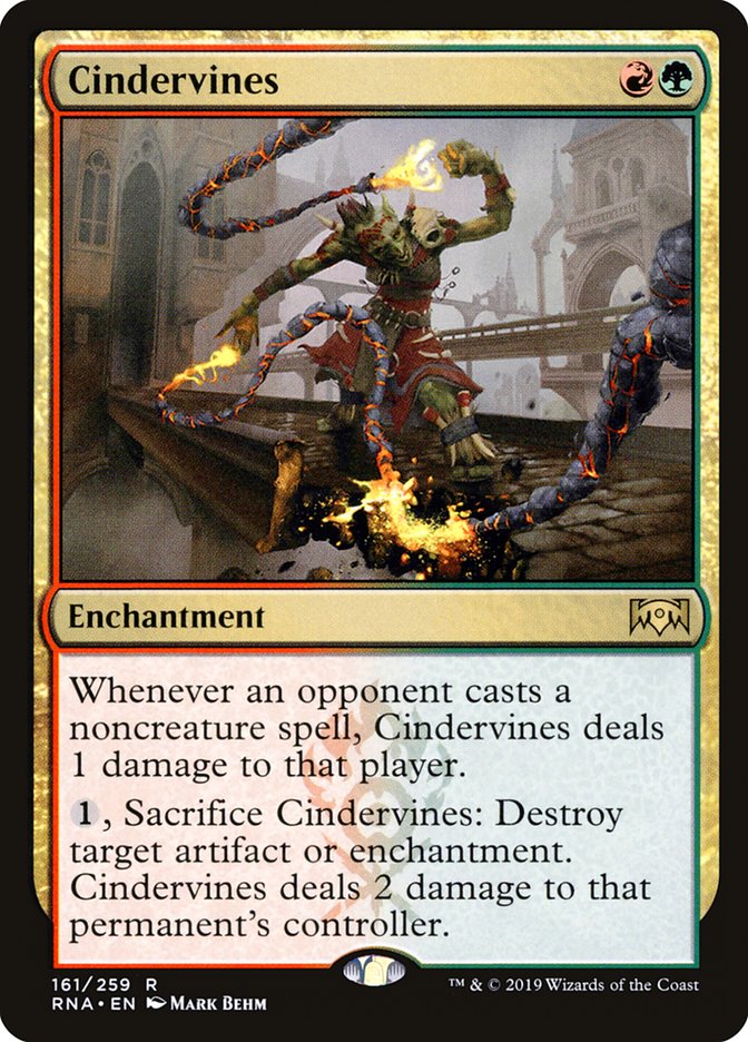 Cindervines - [Foil] Ravnica Allegiance (RNA)