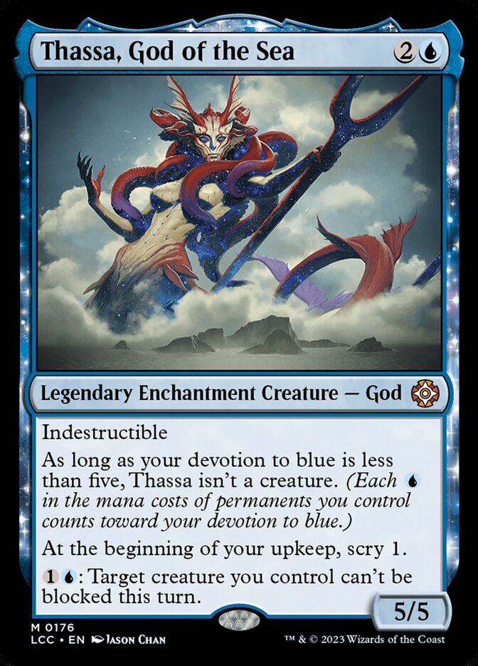 Thassa, God of the Sea - Lost Caverns of Ixalan Commander (LCC)