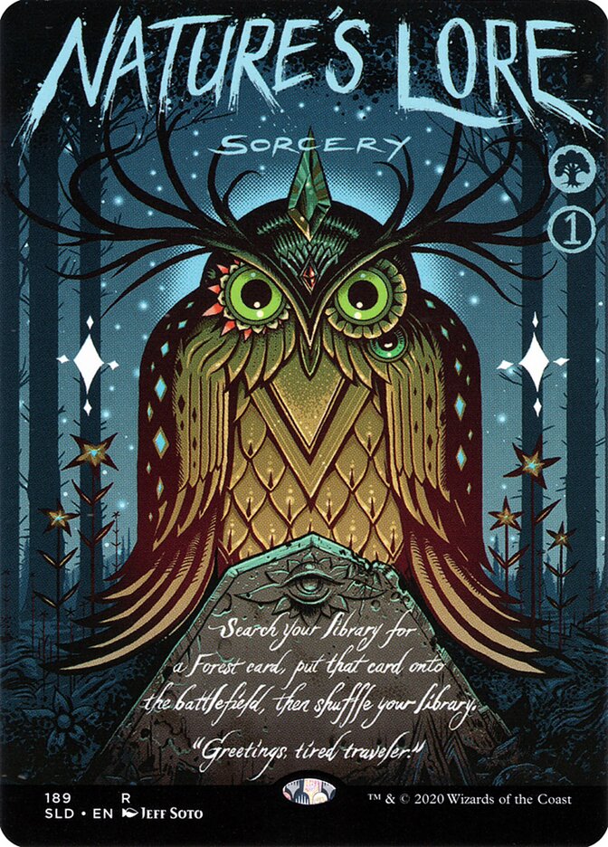 Nature's Lore (189) - [Borderless] Secret Lair Drop (SLD)