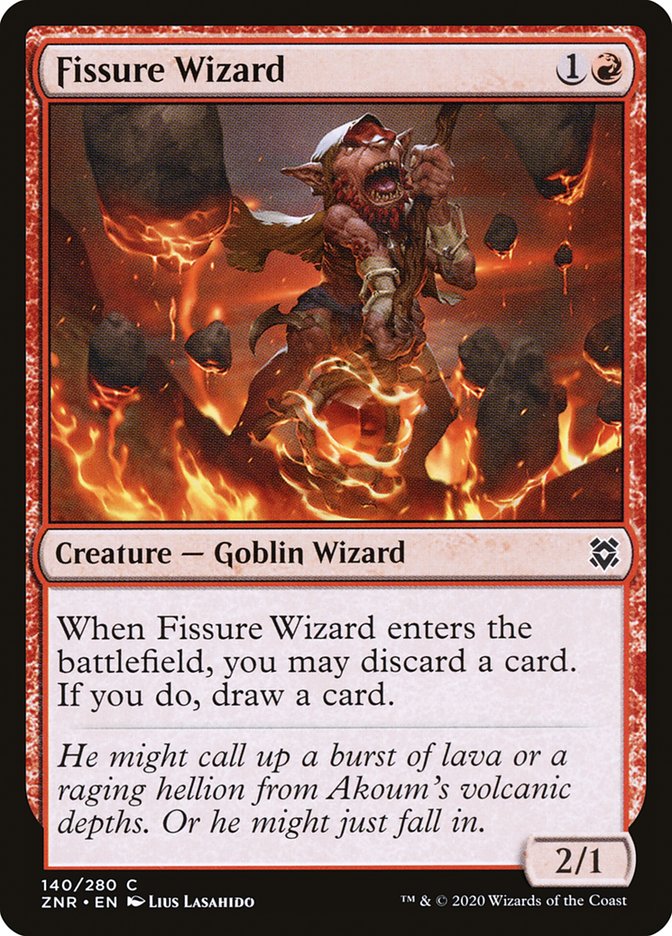 Fissure Wizard - Zendikar Rising (ZNR)