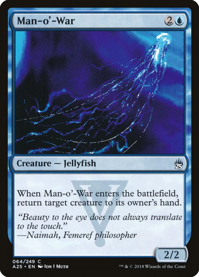 Man-o'-War - [Foil] Masters 25 (A25)