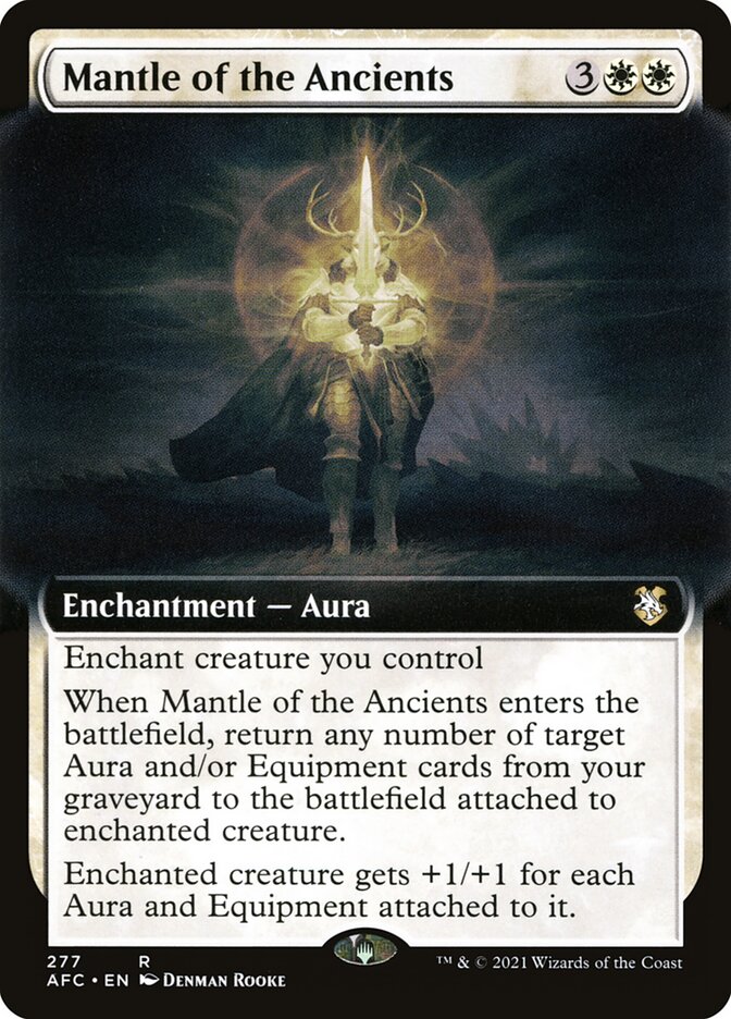 Mantle of the Ancients - [Extended Art] Forgotten Realms Commander (AFC)