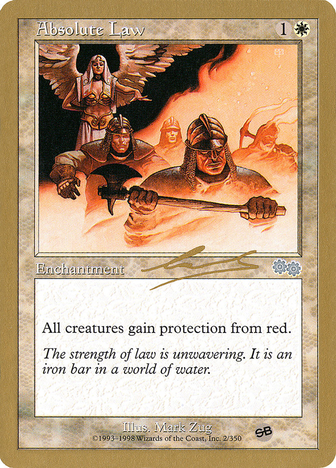 Absolute Law - World Championship Decks 2000 (WC00)