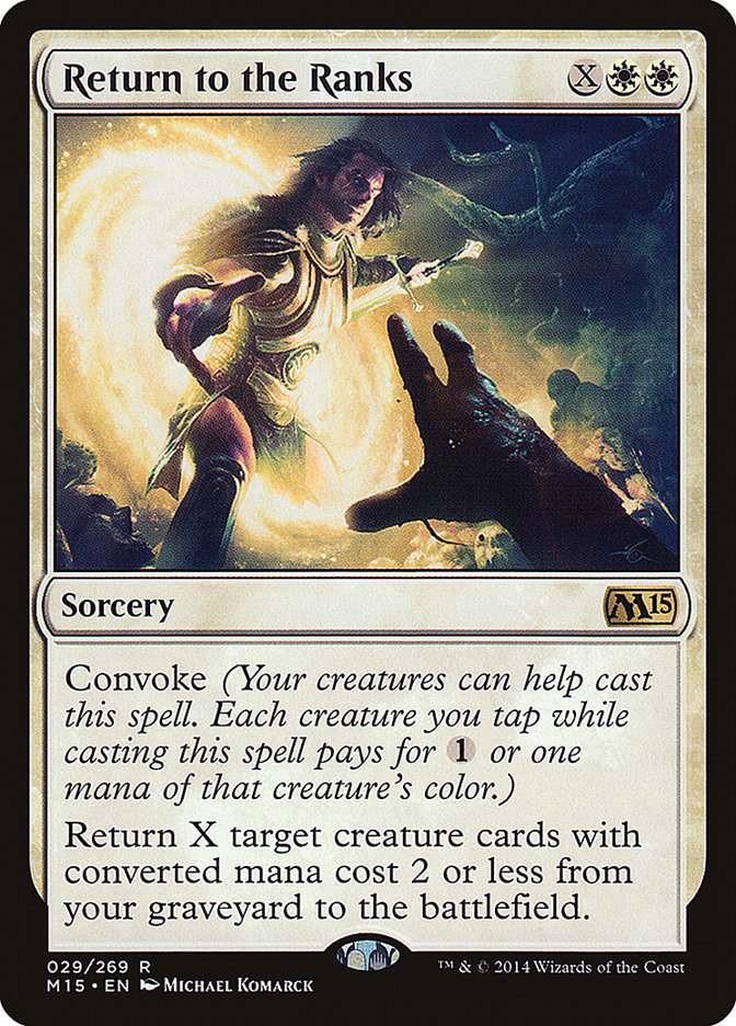 Return to the Ranks - [Foil] Magic 2015 (M15)