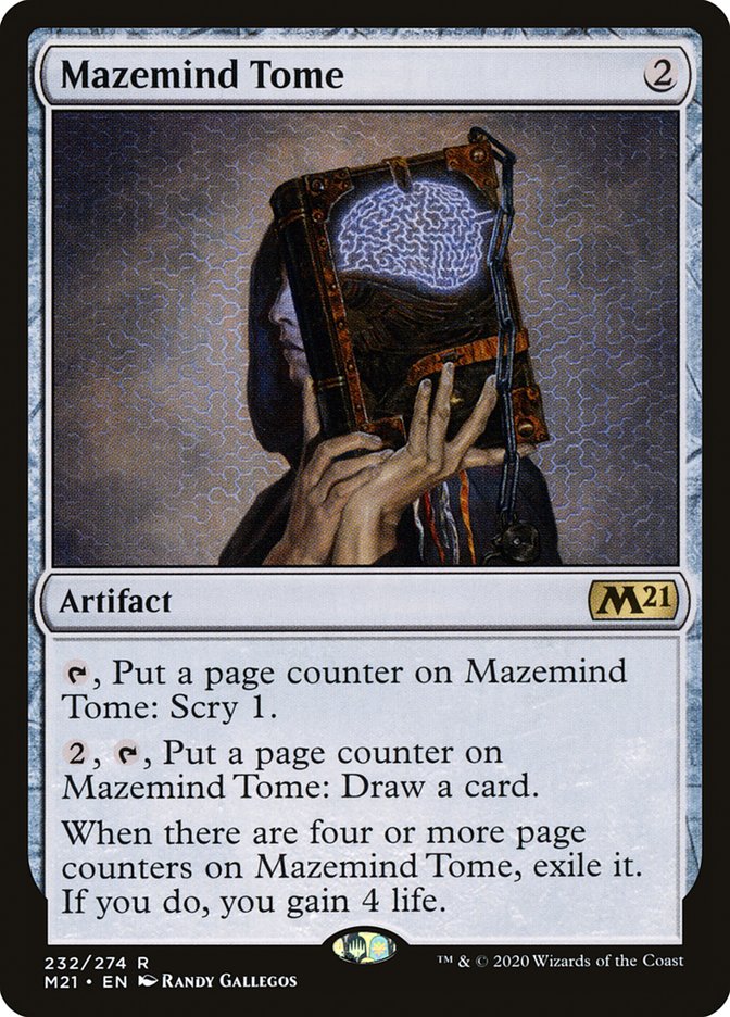 Mazemind Tome - [Foil] Core Set 2021 (M21)
