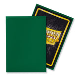 Dragon Shield Deck Protector Sleeves - Matte Green (100 Count)