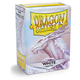 Dragon Shield Deck Protector Sleeves - Matte White (100 Count)