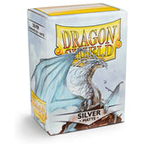 Dragon Shield Deck Protector Sleeves - Matte Silver (100 Count)