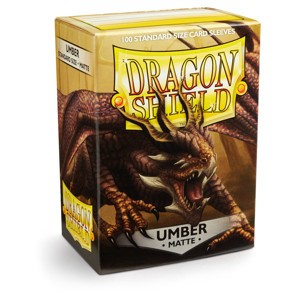 Dragon Shield Deck Protector Sleeves - Matte Umber (100 Count)