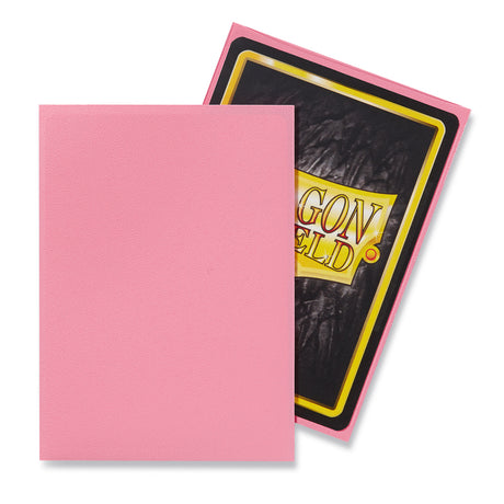 Dragon Shield Deck Protector Sleeves - Matte Pink (100 Count)