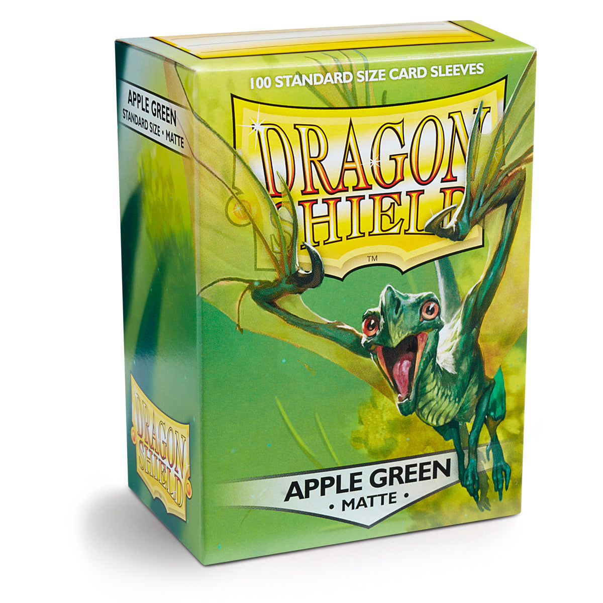 Dragon Shield Deck Protector Sleeves - Matte Apple Green (100 Count)