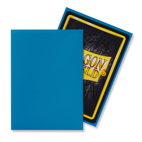 Dragon Shield Deck Protector Sleeves - Matte Sky Blue (100 Count)
