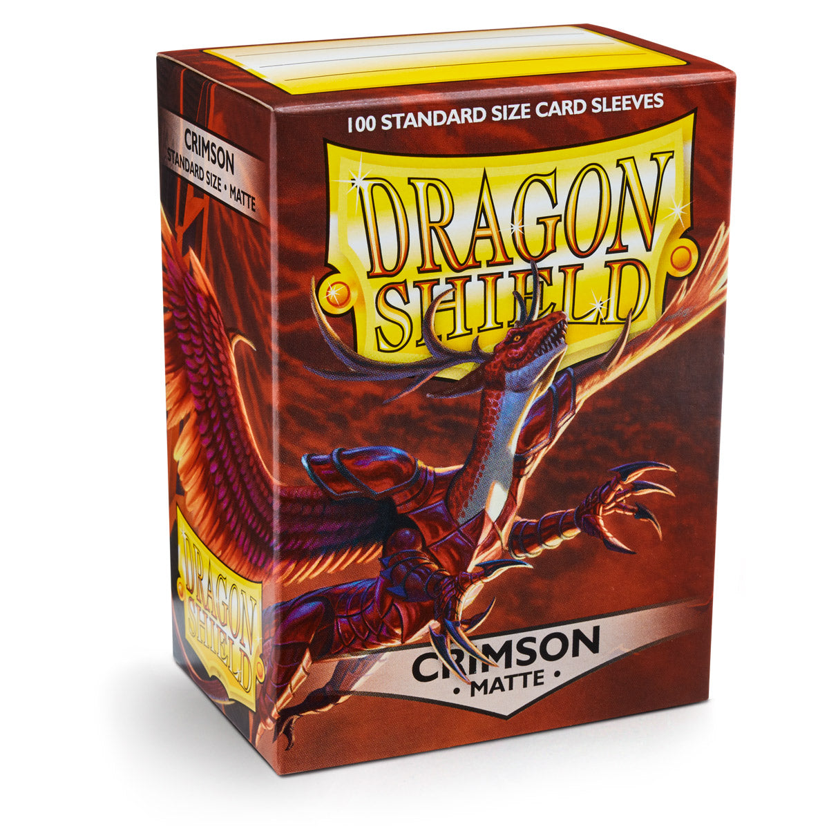 Dragon Shield Deck Protector Sleeves - Matte Crimson (100 Count)