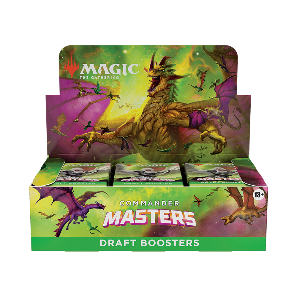 Commander Masters Draft Booster Box - Commander Masters (CMM ...