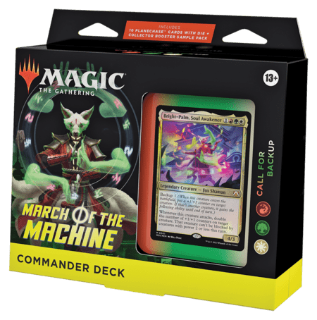 Call For Backup Commander Deck - March of the Machine (MOM)
