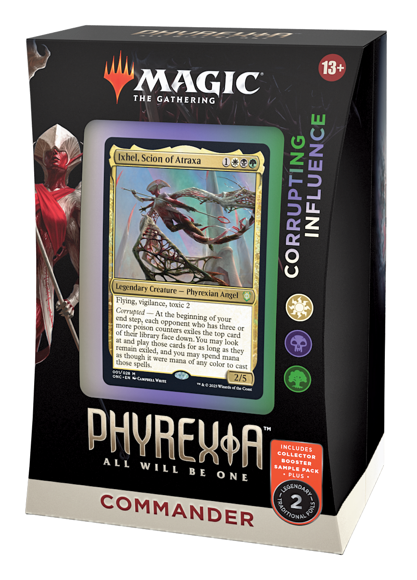 Corrupting Influence Commander Deck