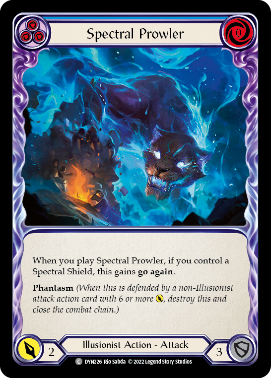 Spectral Prowler (Blue) - Dynasty (DYN)
