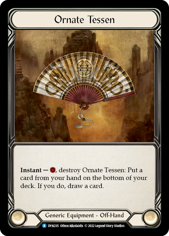 Ornate Tessen - Dynasty (DYN)