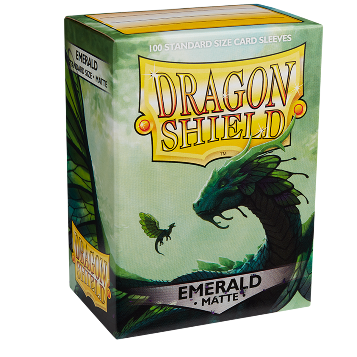 Dragon Shield Deck Protector Sleeves - Matte Emerald (100 Count)