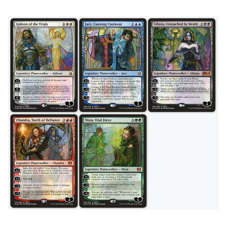 SDCC 2018 EXCLUSIVE Planeswalker Set