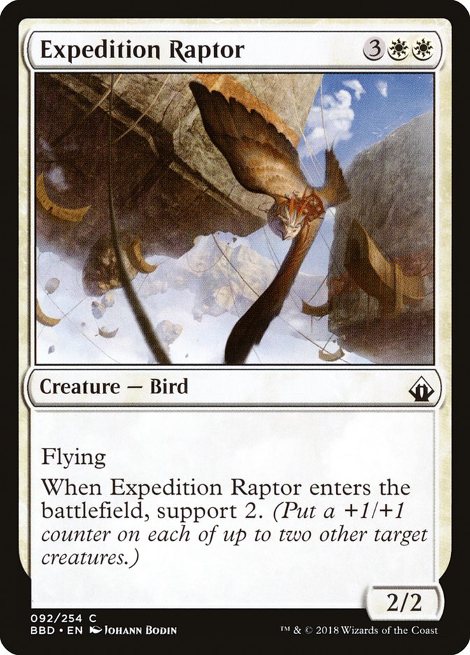 Expedition Raptor - [Foil] Battlebond (BBD)