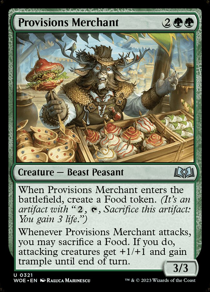 Provisions Merchant - [Foil] Wilds of Eldraine (WOE)
